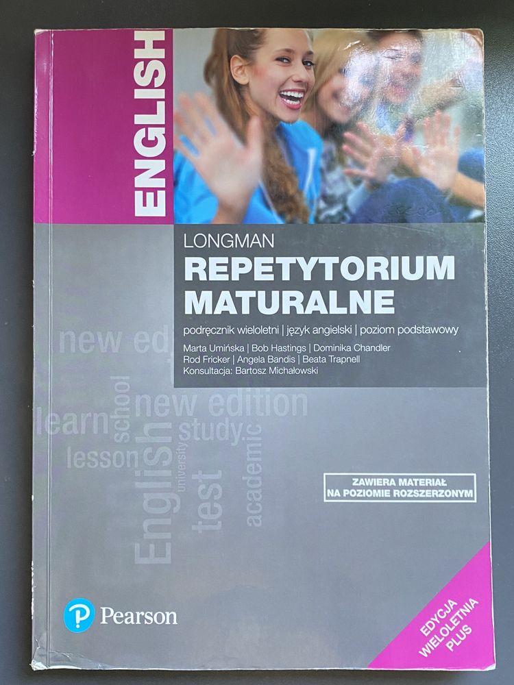 Repetytorium maturalne z j.angielskiego Pearson  pozim podstaowowy