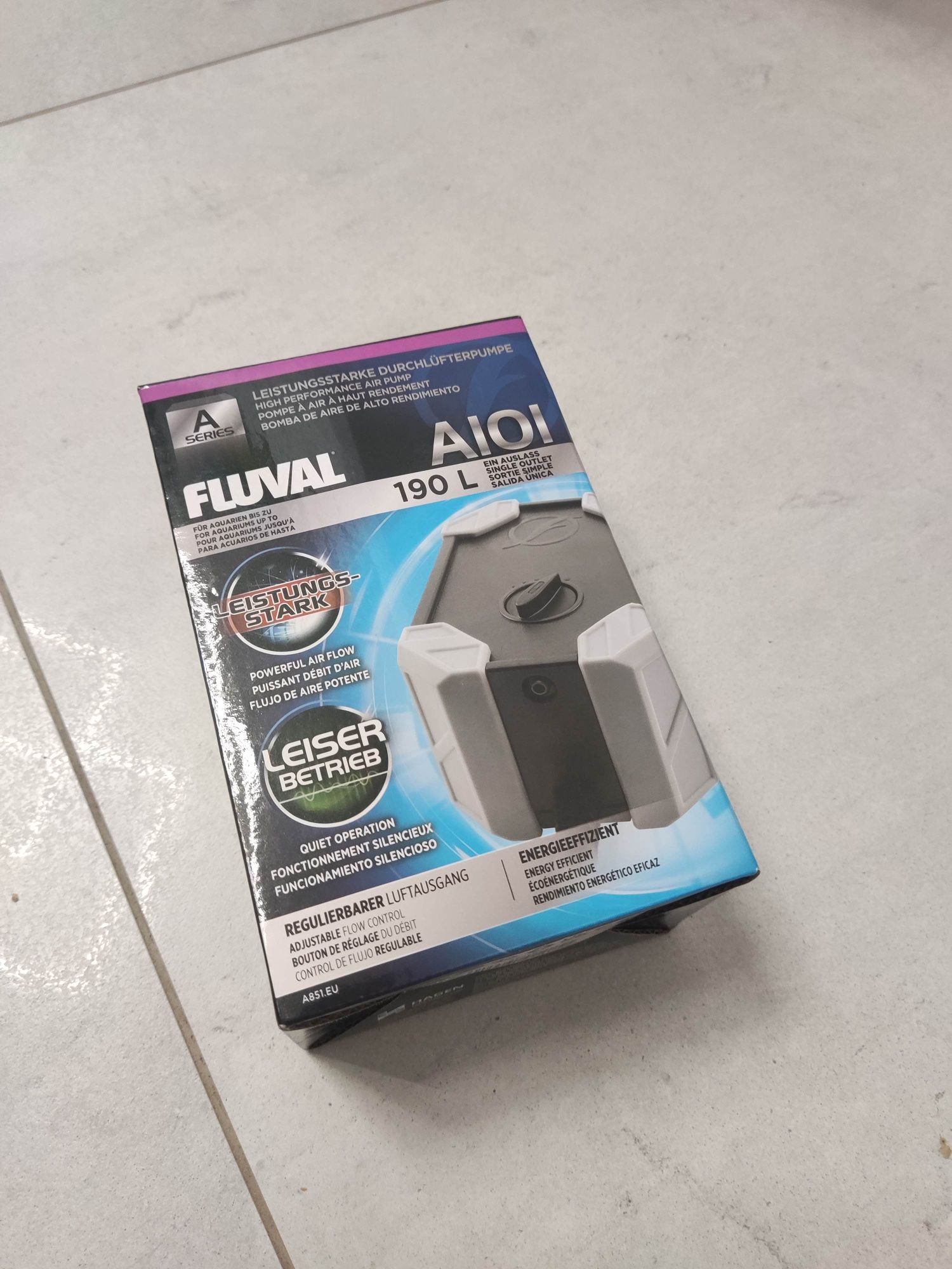 Fluval A101 pompa, pompka, napowietrzacz 2w
FLUVAL A101FLUVAL A101
Nap