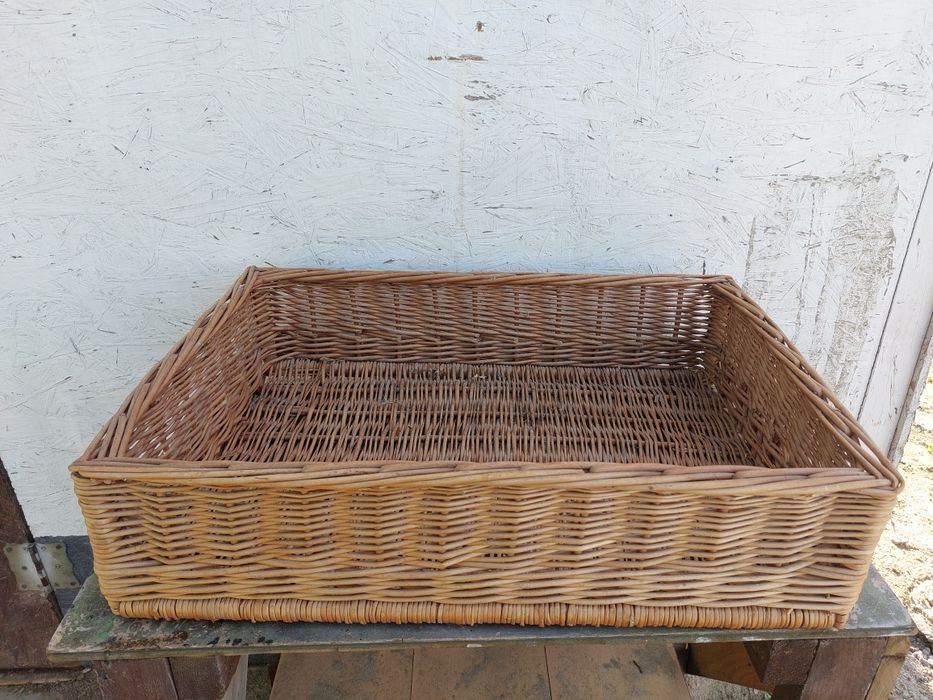 Kosz wiklinowy 60x40x15 cm