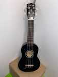 Ukulele harley benton czarne z pokrowcem