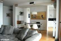 Luksusowy apartament (3 pok, 78m2) w sercu Powiśla, garaż, loggia