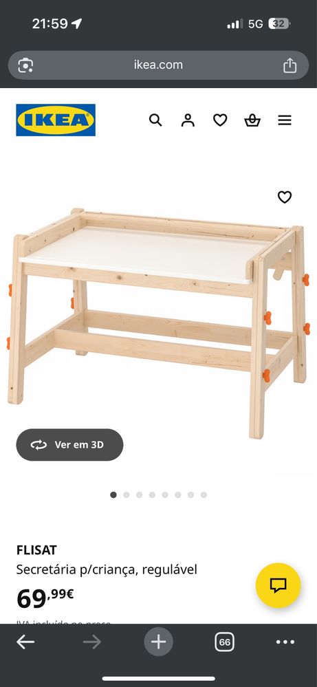 Secretaria criancas ikea