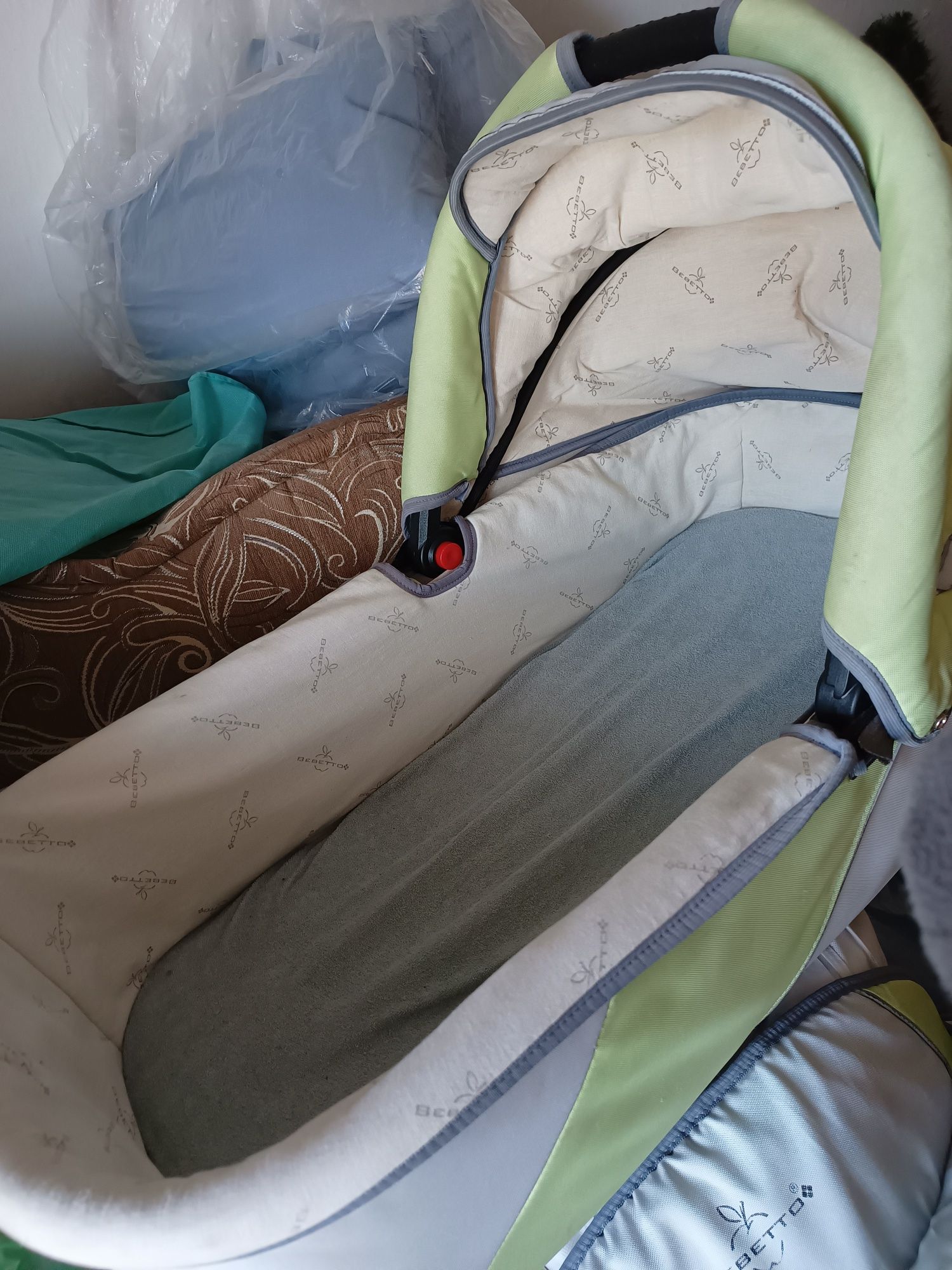 Wózek 3w1, gondola , spacerówka , nosidełko z adapterem