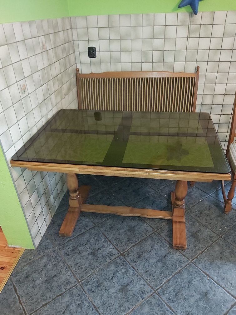 Stół + krzesła i ławka