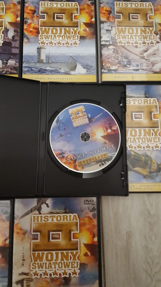 Film serial Historia II Wojny Światowej 12 części DVD