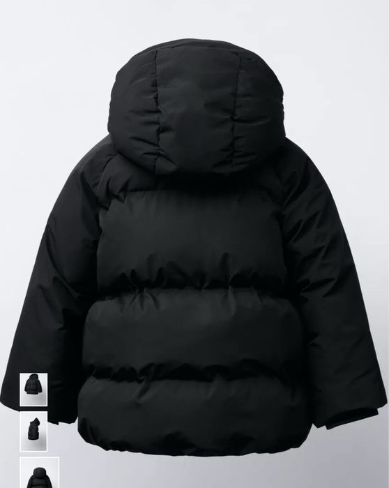 Дитяча чорна куртка Zara 86