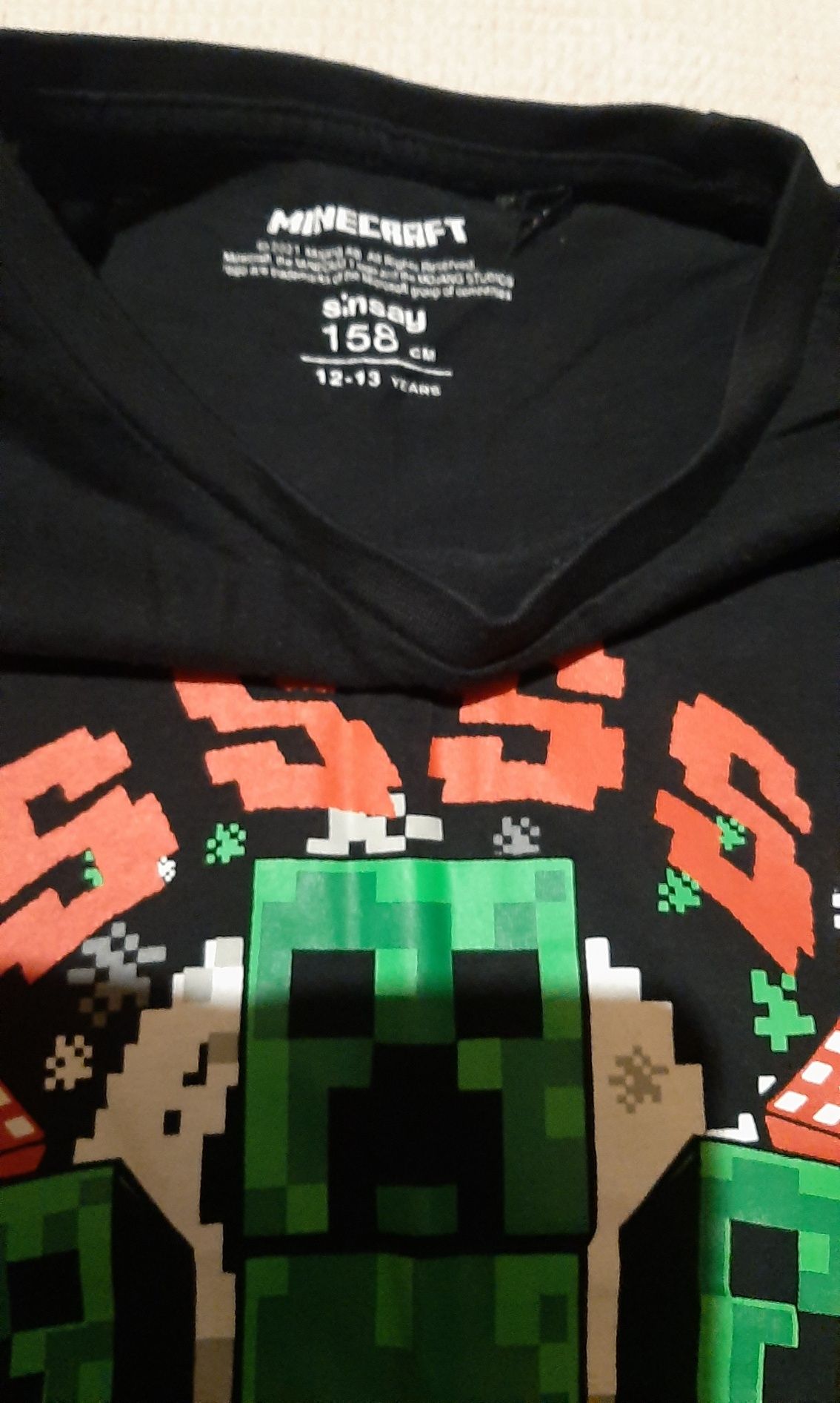 Zestaw ubranek YFK, Sinsay Minecraft roz. 158-164