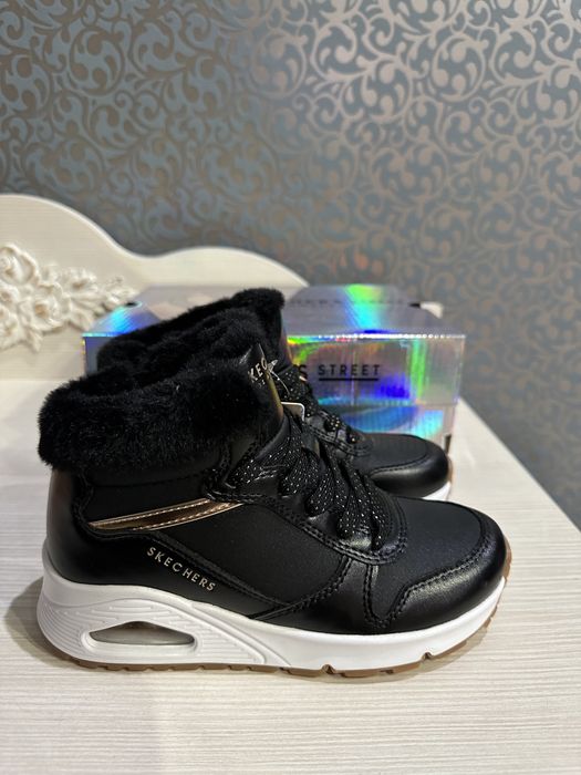 Skechers 30 31 32 33 33,5 36 утеплені