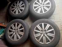 Felgi aluminiowe WVGolf 15 cali plus opony