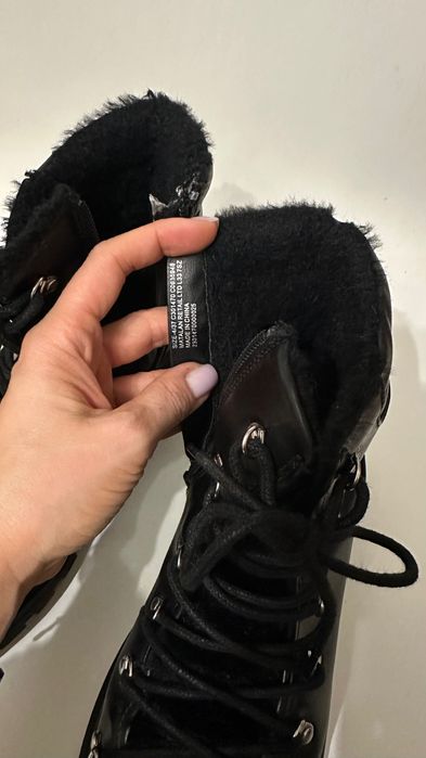 Чоботи демі утеплені на ногу до 23,5