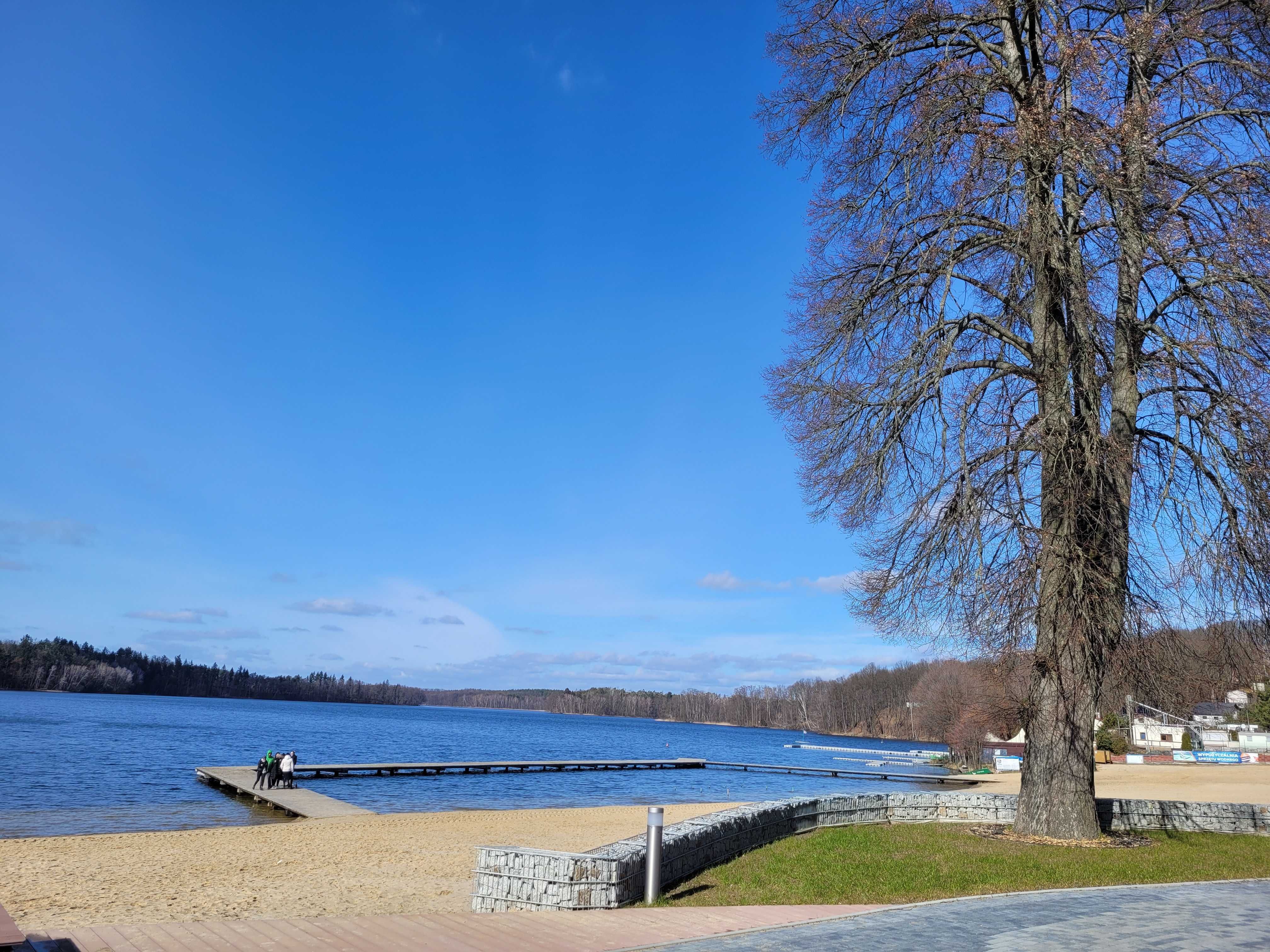 Wakacje na klonowym wzgórzu nad jeziorem w  Długim