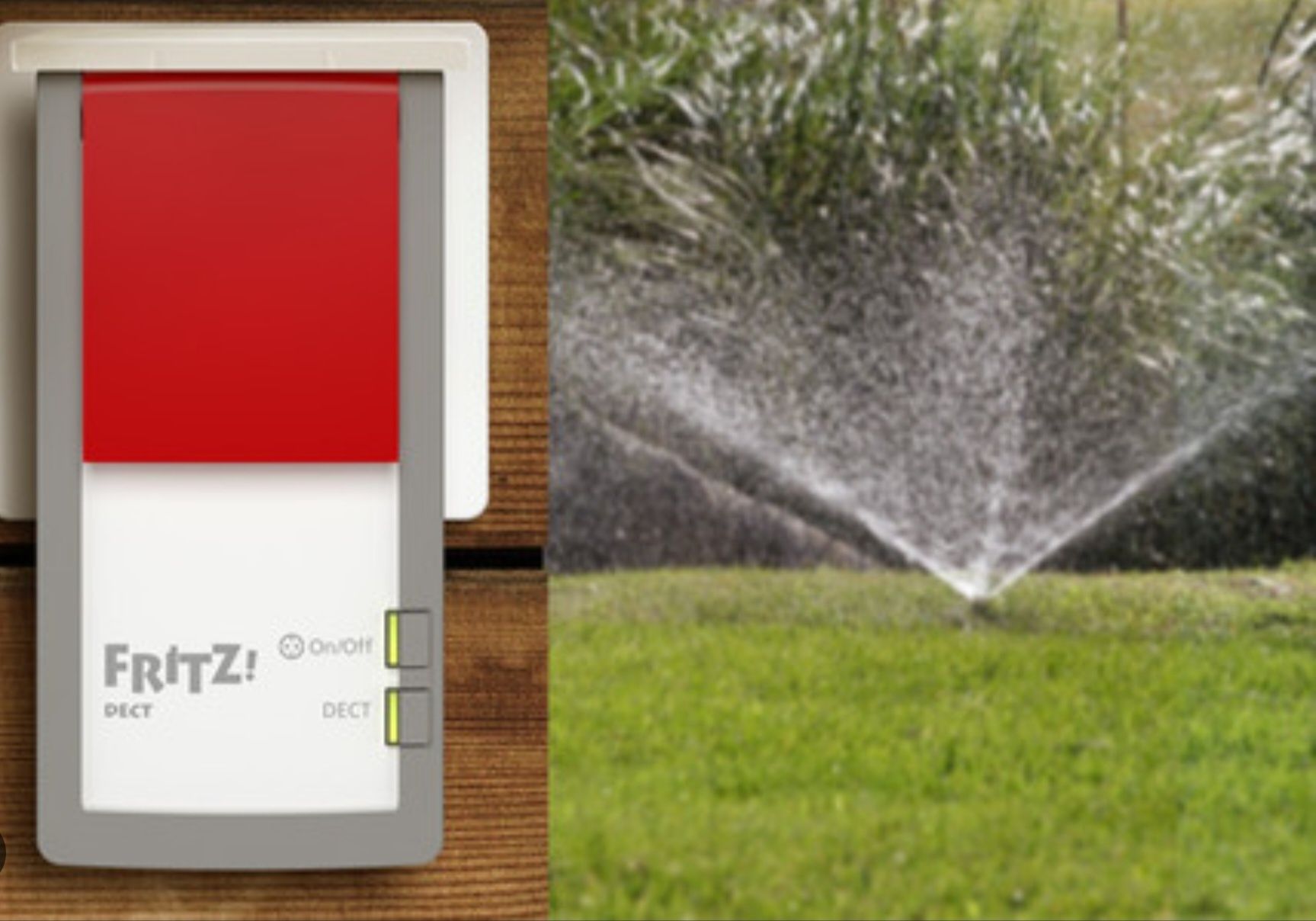 FRITZ!DECT 210 inteligentne gniazdko zewnętrzne IP44 edycja niemiecka