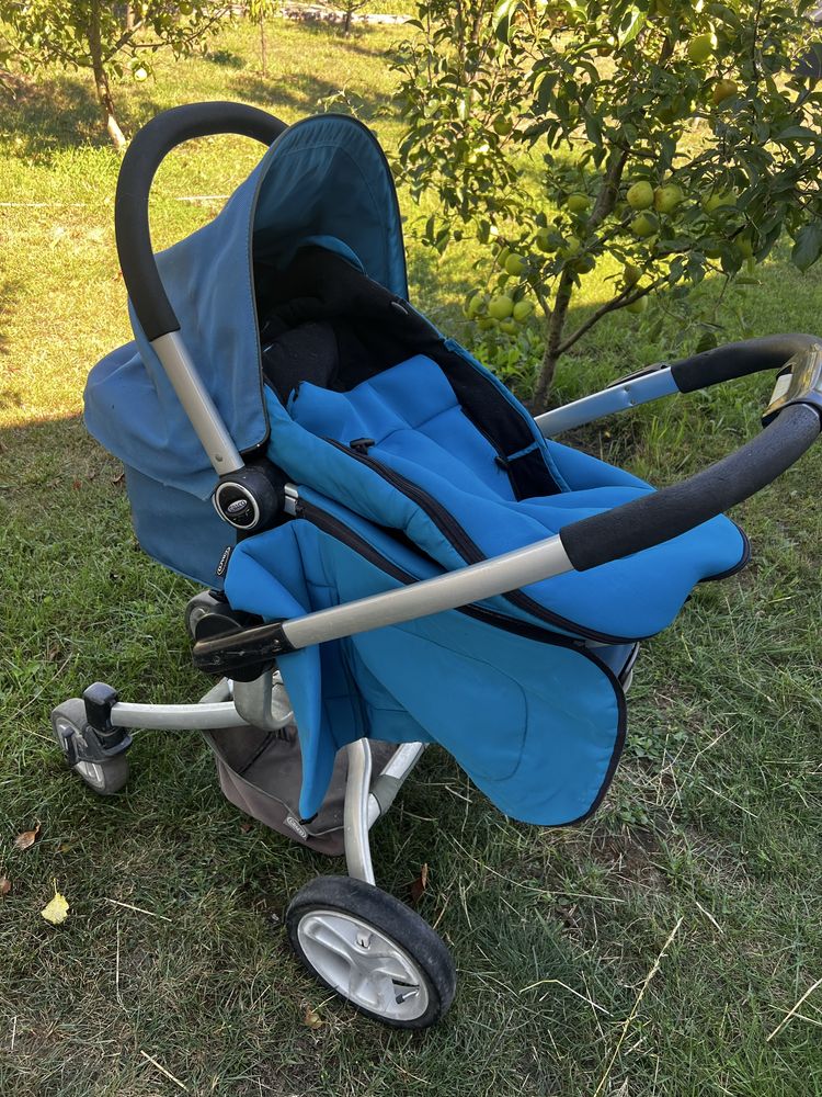 Коляска Graco ( шасі, люлбка і прогулка )