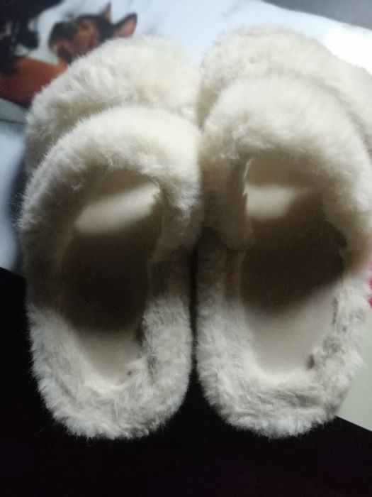 Плюшевые тапочки 38р