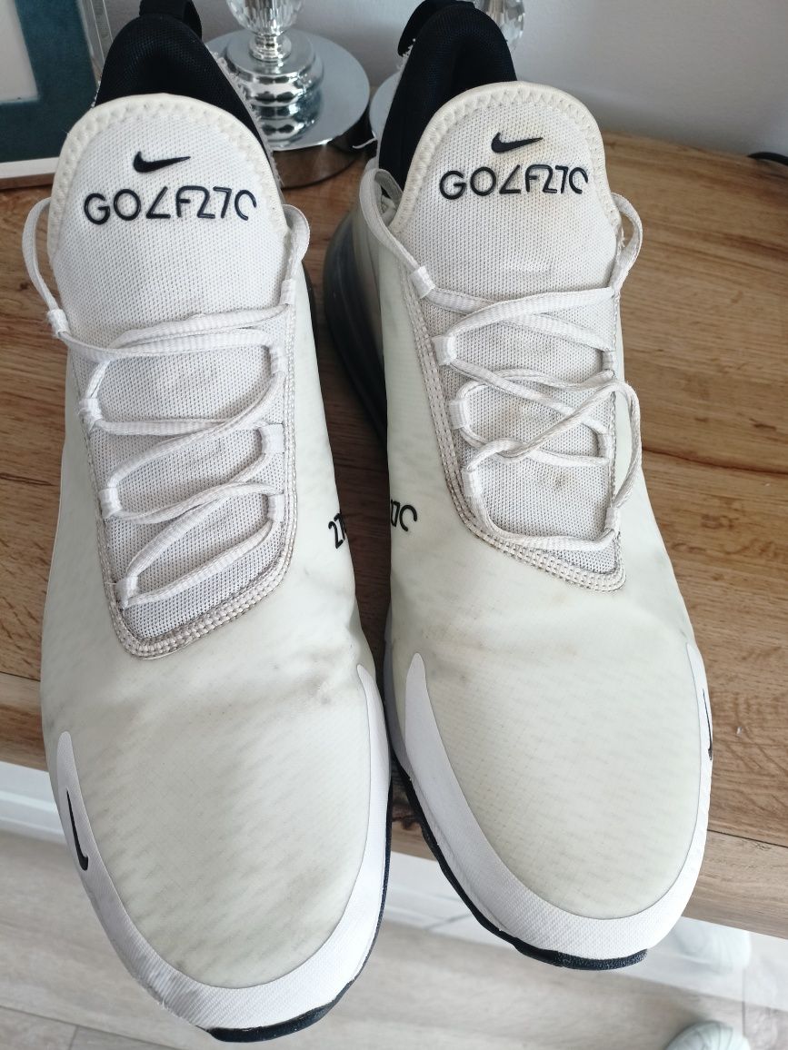 Buty Nike Golf 48,5 białe 270