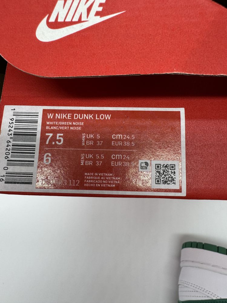 Dunk Low Green Noise 38,5