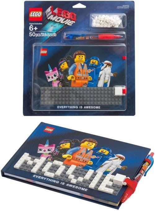 Bloco de notas LEGO the lego movie Com Caneta - Novo e Fechado