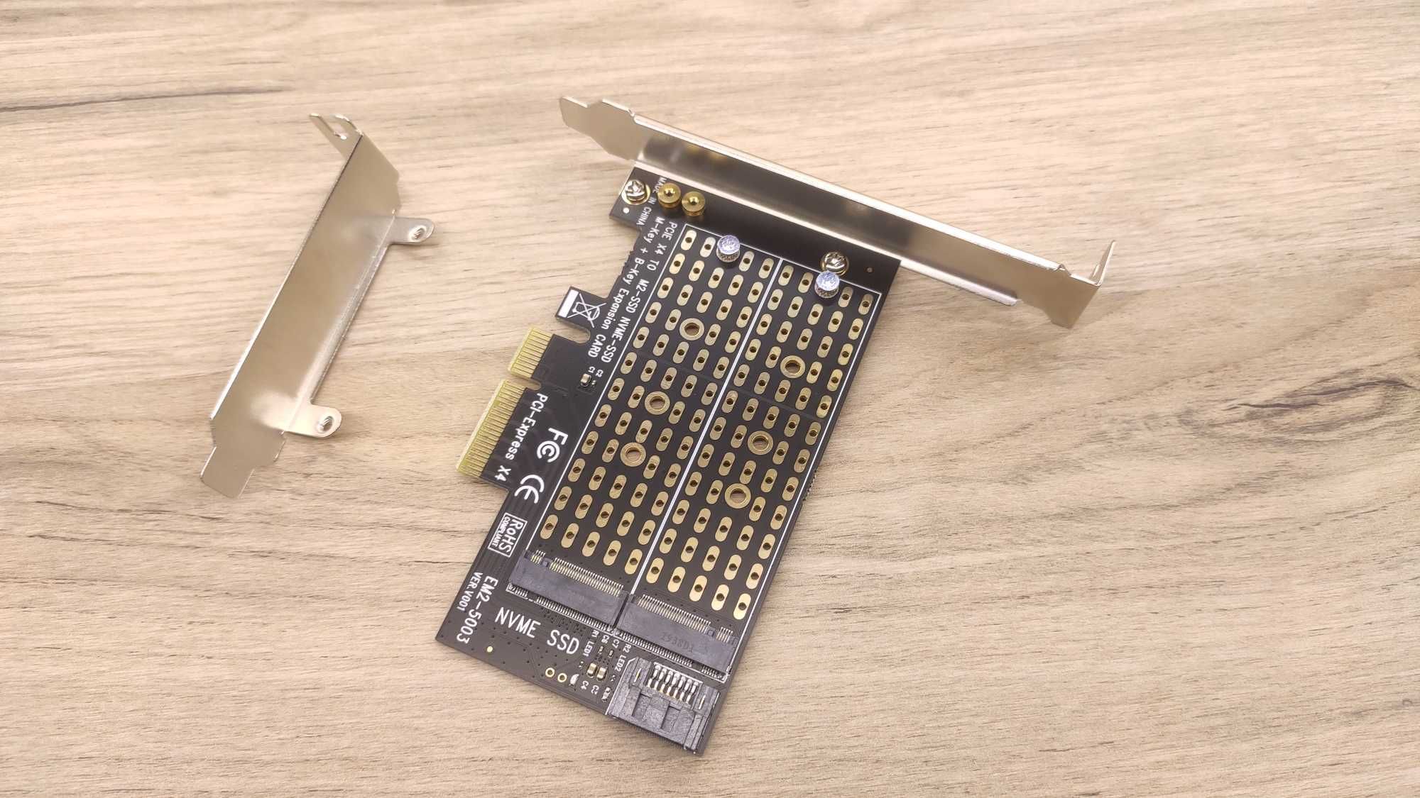 Адаптер для SSD m.2 NVME на Sata PCI Express x4