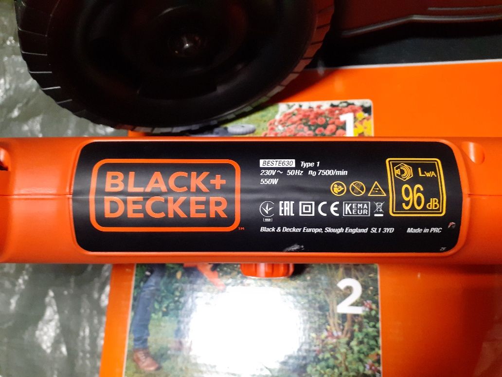Podkaszarka elektryczna 3w1 Black&Decker 550W