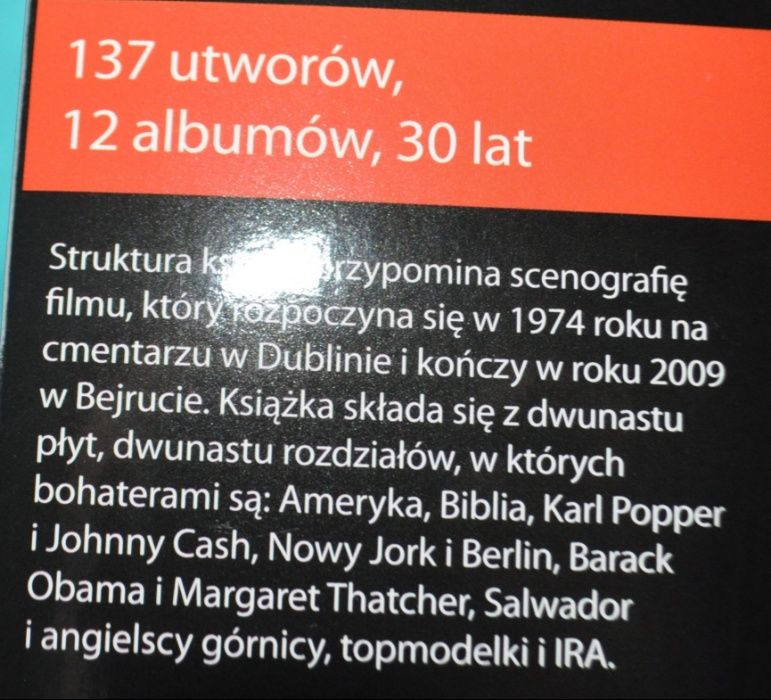 "U2 The Name of Love" Andrea Morandi książka nieużywana