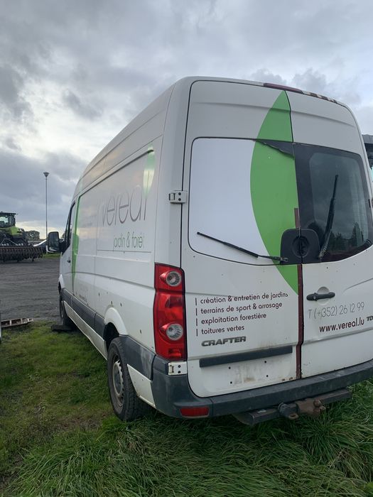Vw crafter sredni uszkodzony