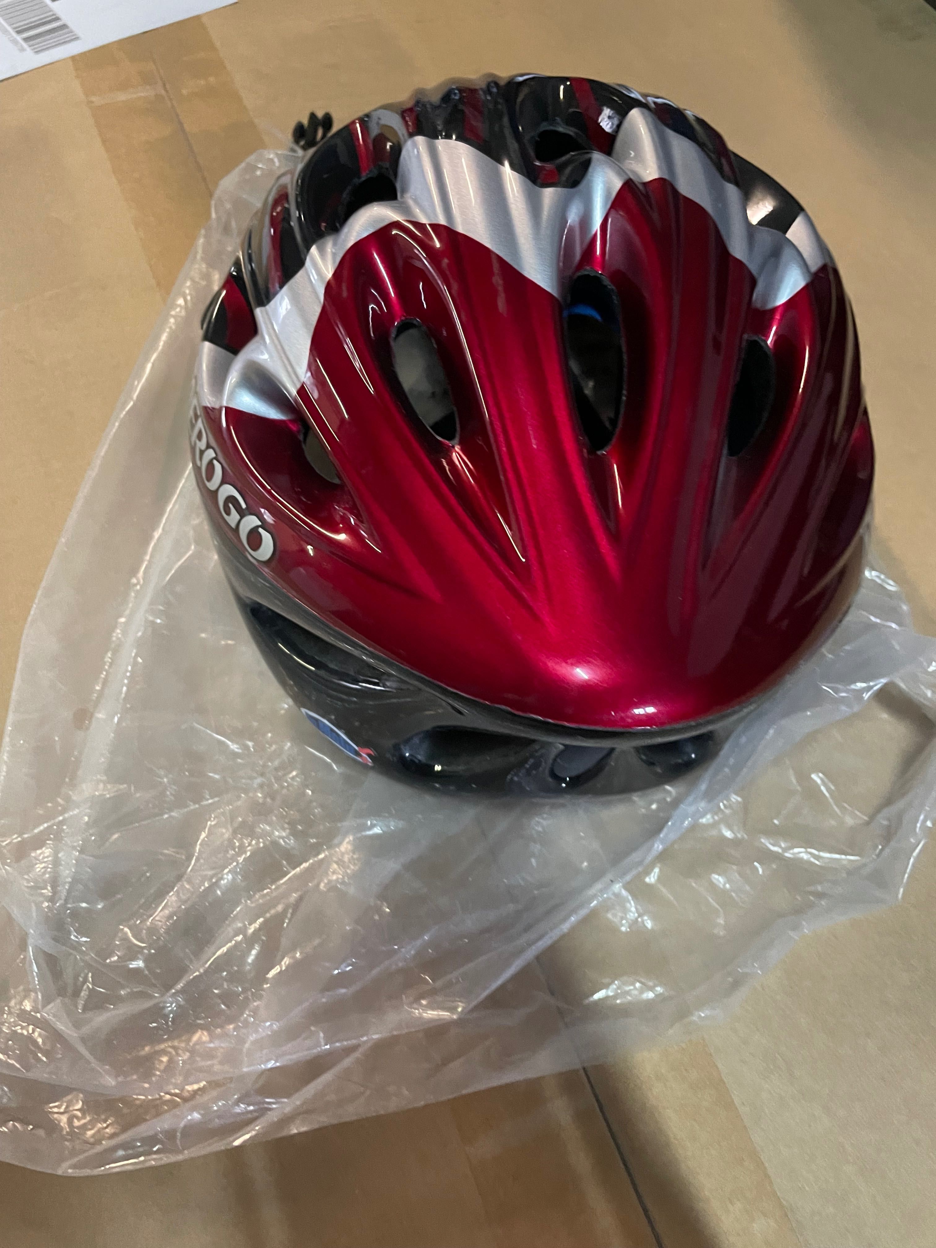 Capacete de bicicleta ainda novo