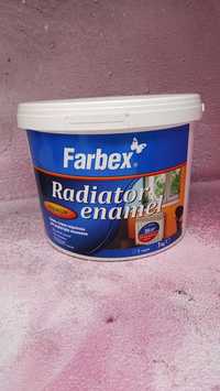 Краска эмаль акриловая для радиаторов Farbex белая 3 л