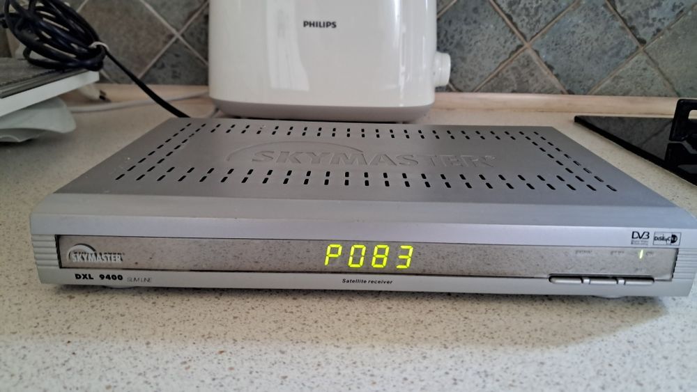 Dekoder satelitarny Skymaster DXL9400 slimline.