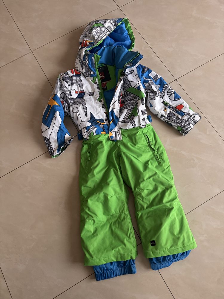 Quiksilver kombinezon zimowy jak nowy 3t 98, narty, snowboard