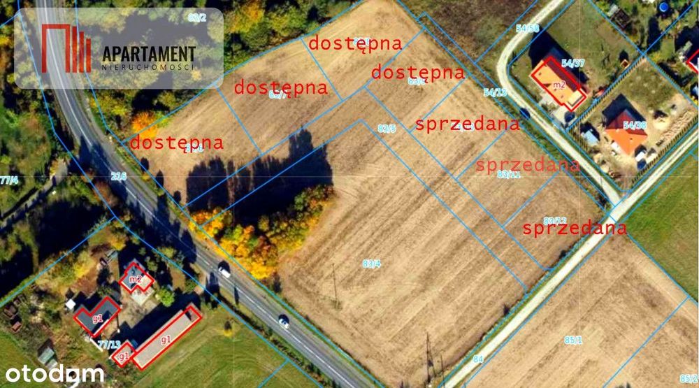 Działki z WZ- blisko jezioro.