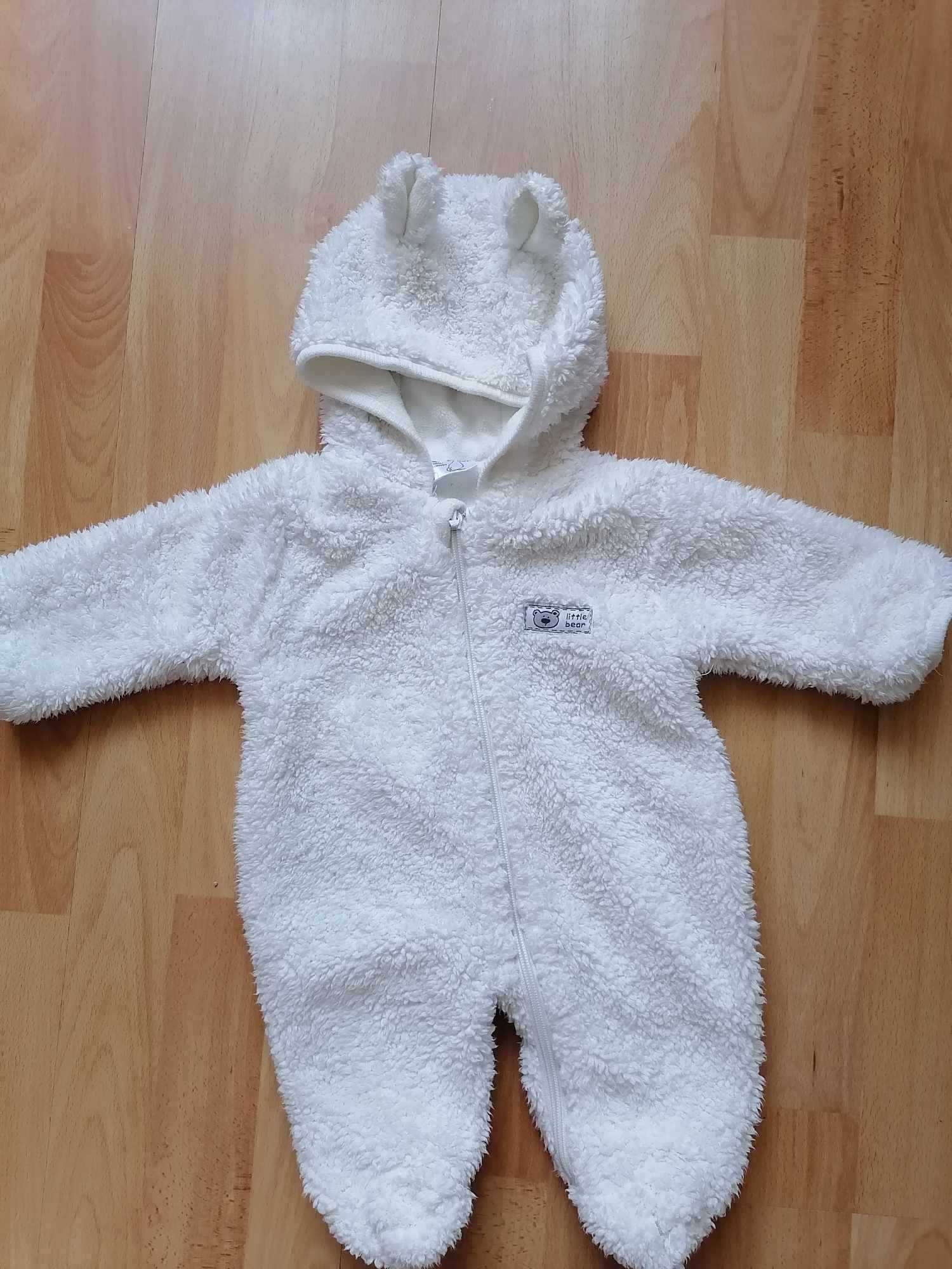 Kombinezon miś jesienny na polarze r. 56