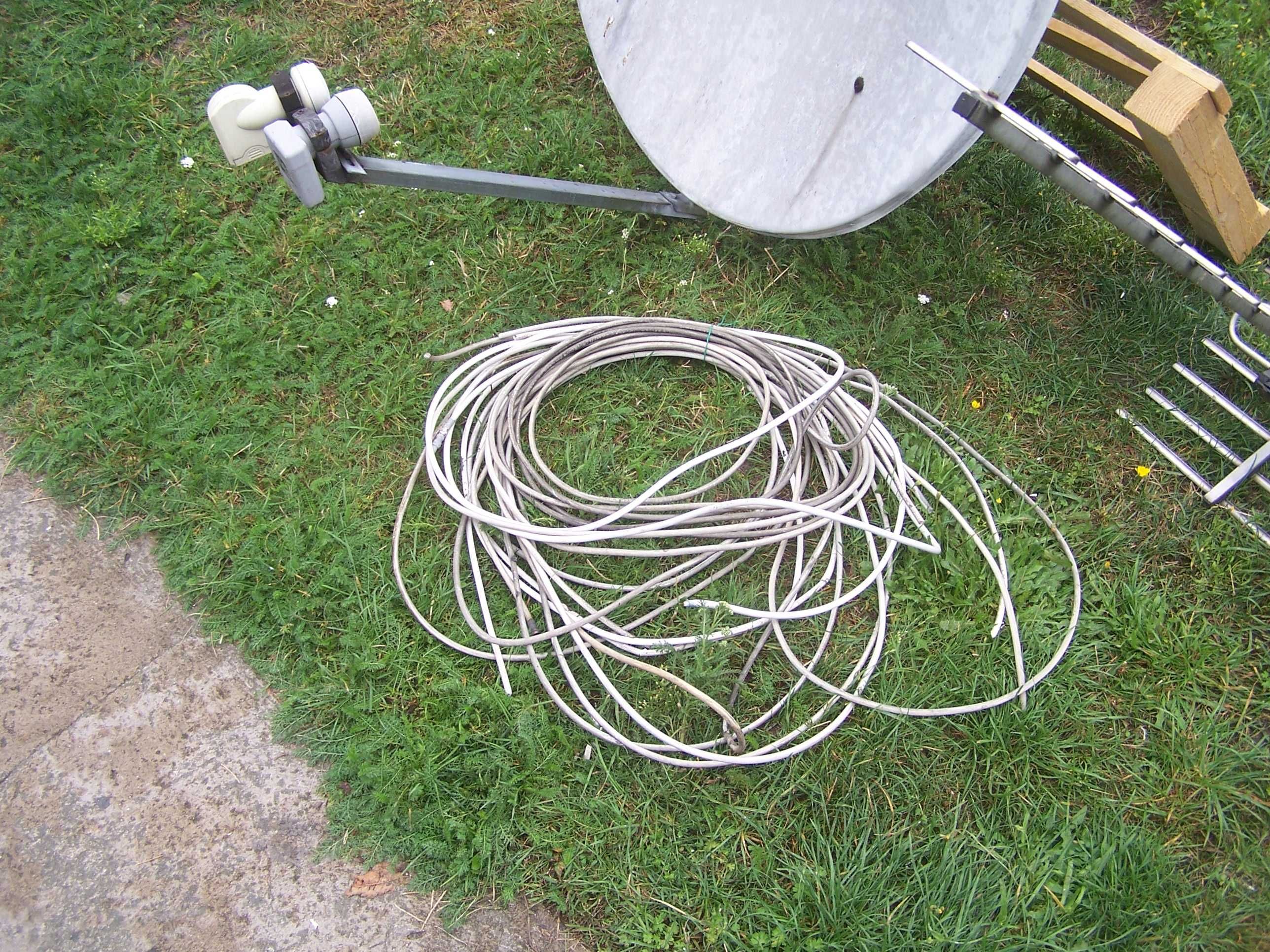 antena satelitarna- 2 konewertery , antena tv