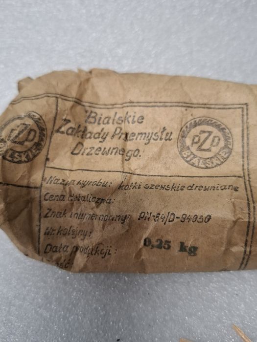 Kołki szewskie drewniane prl