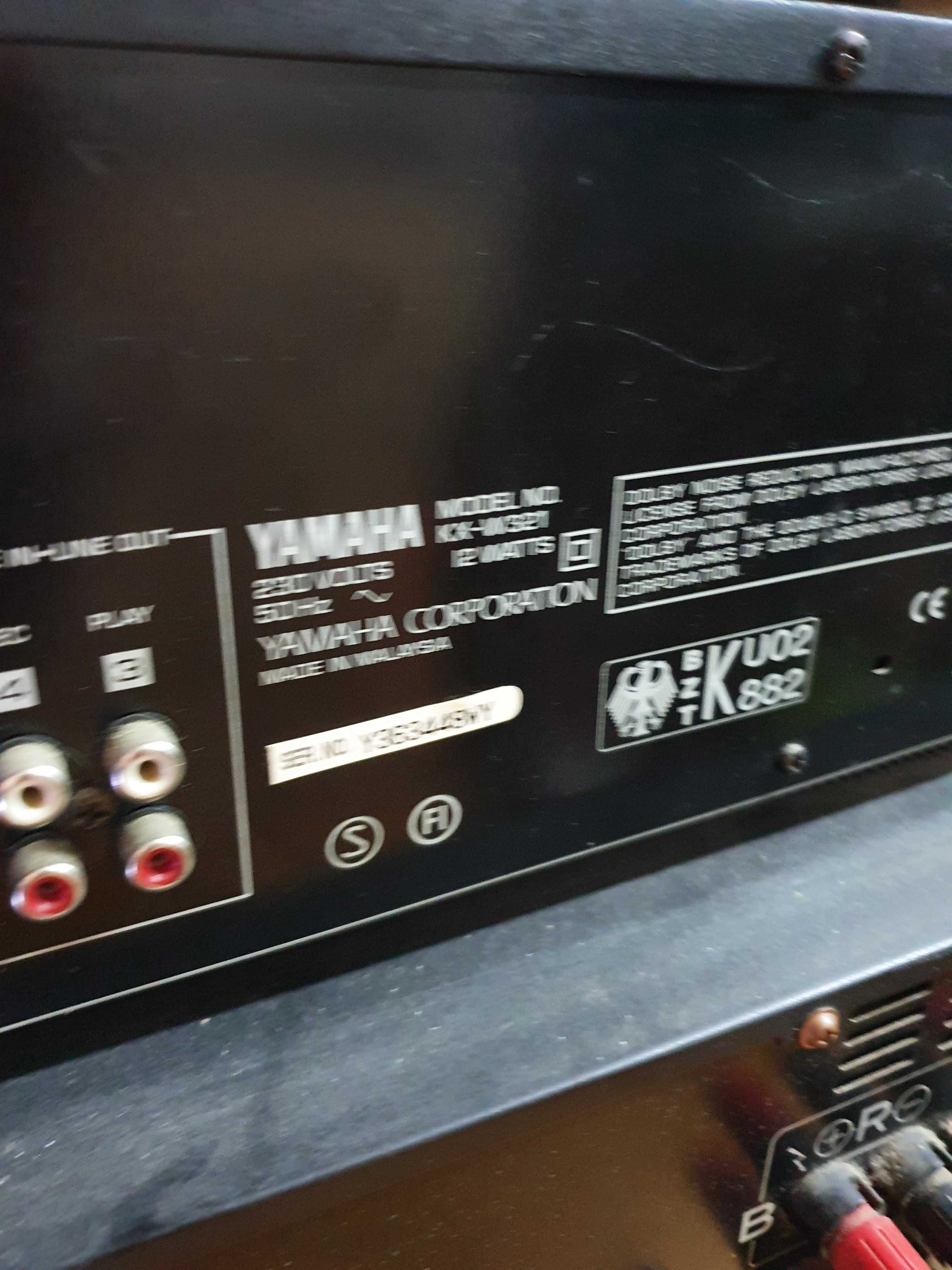 Pioneer Amplificador A 333 / YAMAHA rádio tx 480/ deck KX-W321 k7
