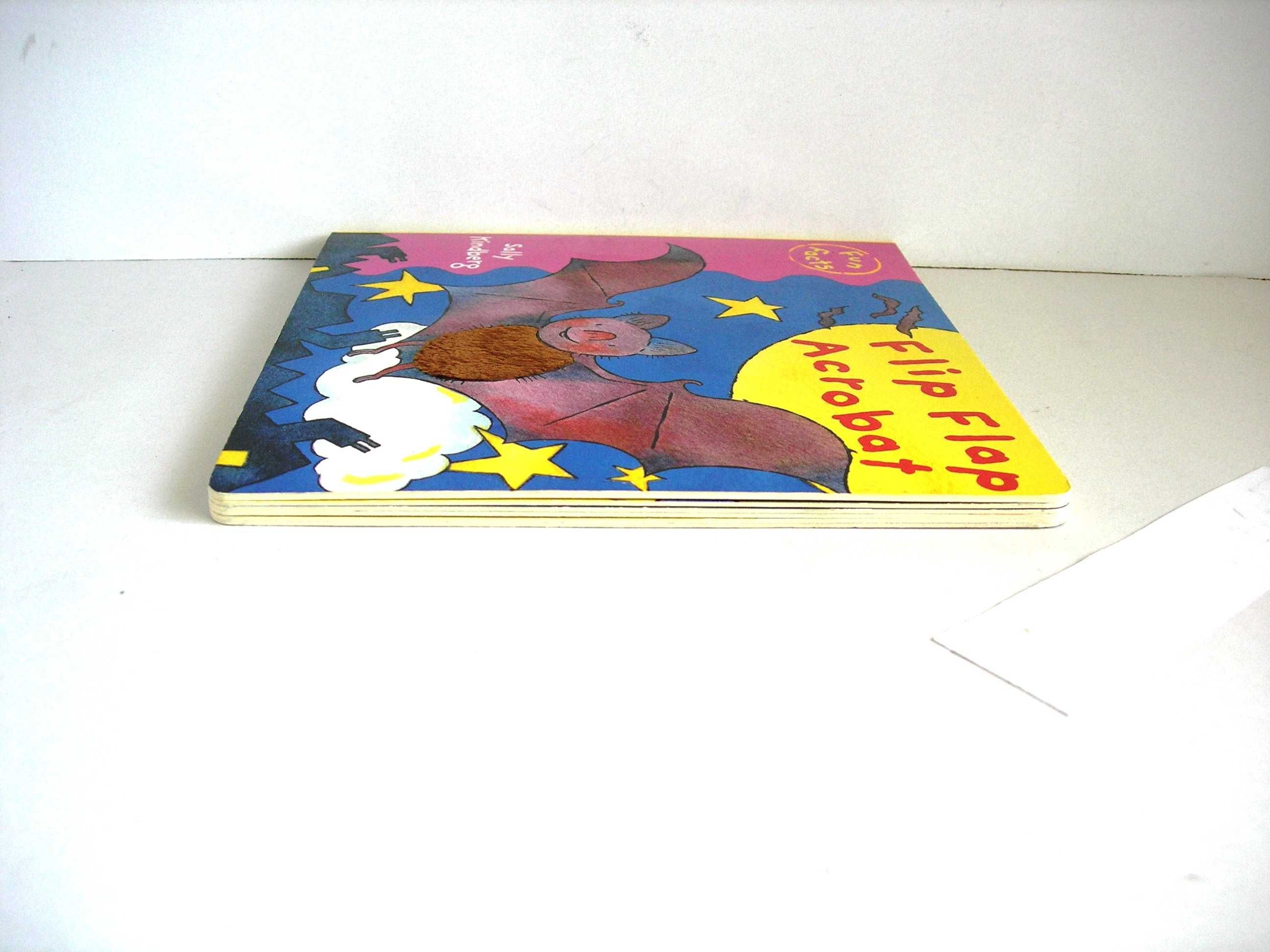 "Flip Flap Acrobat" książeczka dla dzieci po angielsku Pinwheel 2007
