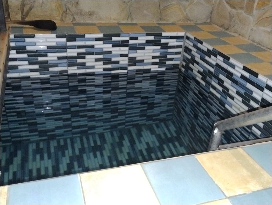 Баня на дровах в Одессе, бассейн, дубовые веники