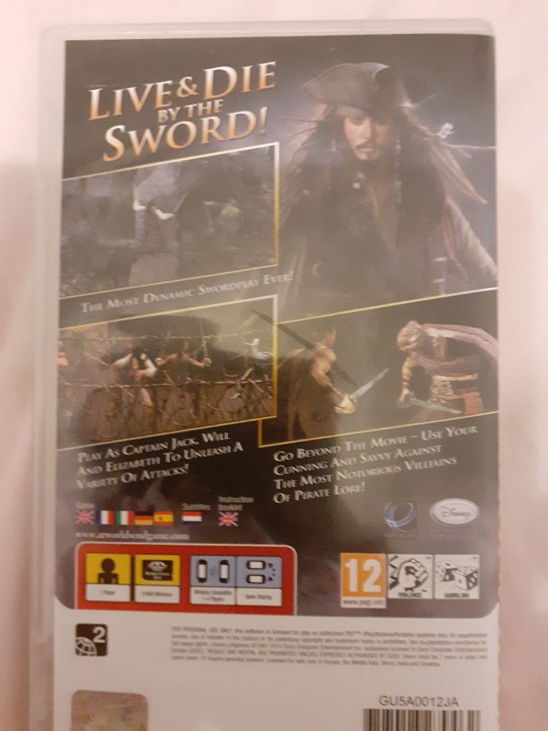 Pirates of The Caribbean At World's End Psp możliwa zamiana