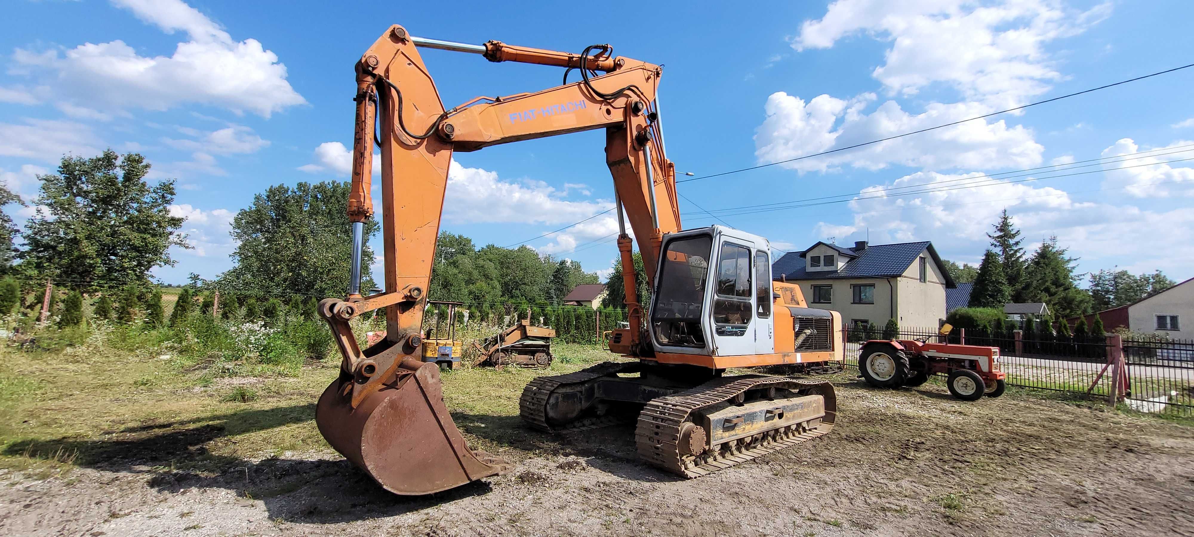 Koparka gasienicowa Fiat Hitachi FH220 zamiana