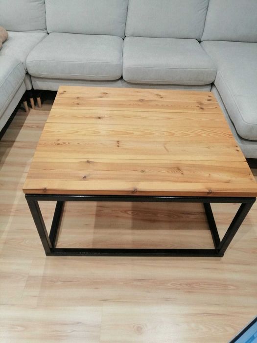 stolik kawowy, drewniany UNIKATOWY