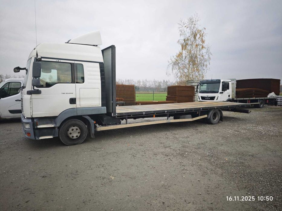 Man 12.240 platforma z małym przebiegiem