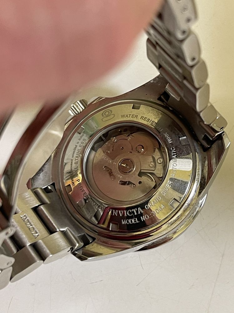 Мужские автоматические часы Invicta Grand Diver 3044 —47 мм