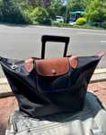 Torba torebowa LE PLIAGE ORIGINAL L, czarna Longchamp
