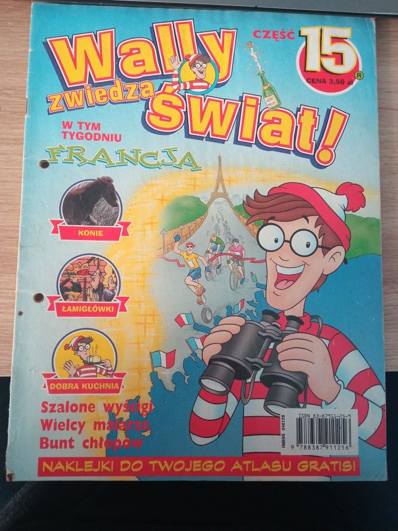 Wally zwiedza świat kilka magazynów