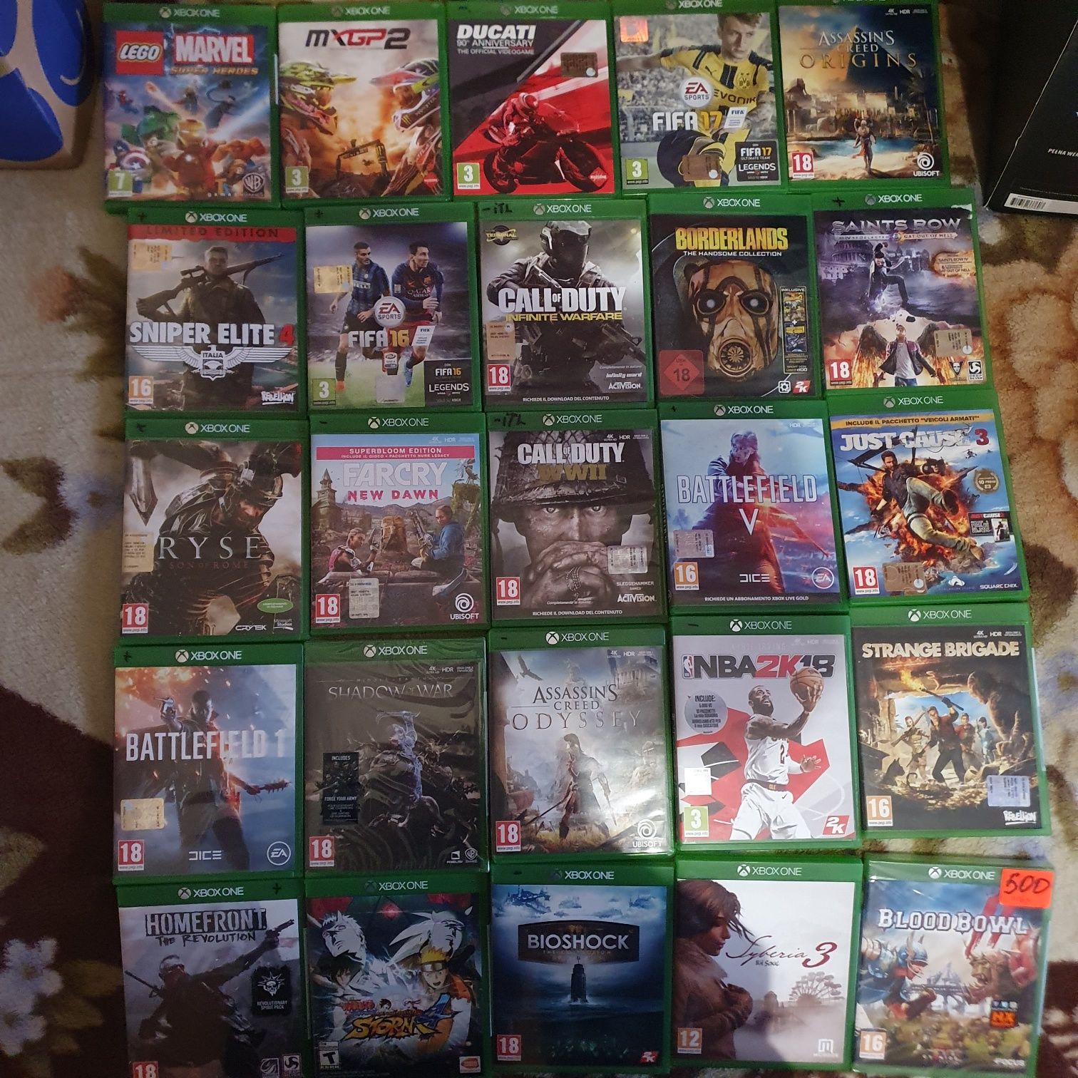 Диски,Игры для XBOX ONE, Resident Evil 6, LEGO, Far Cry игры от 100