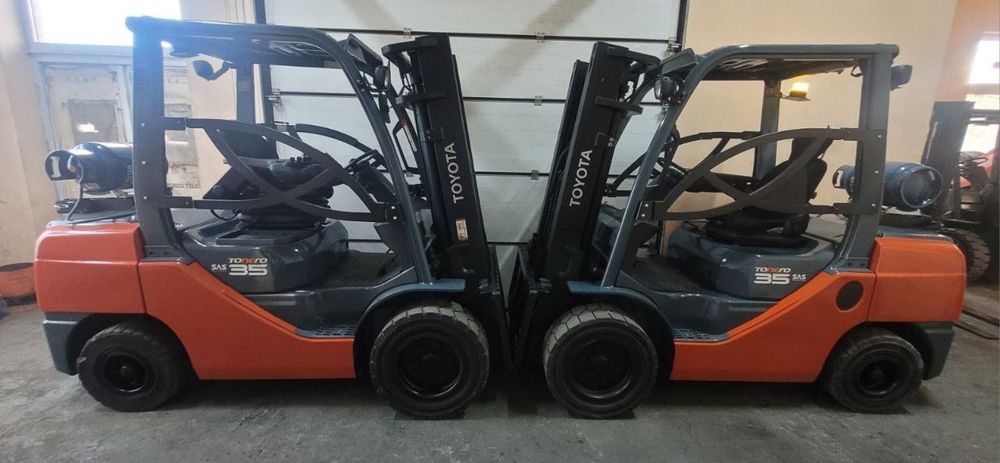 Навантажувач вилковий, газовий 3.5 тонн
Toyota 02-8FGJF35