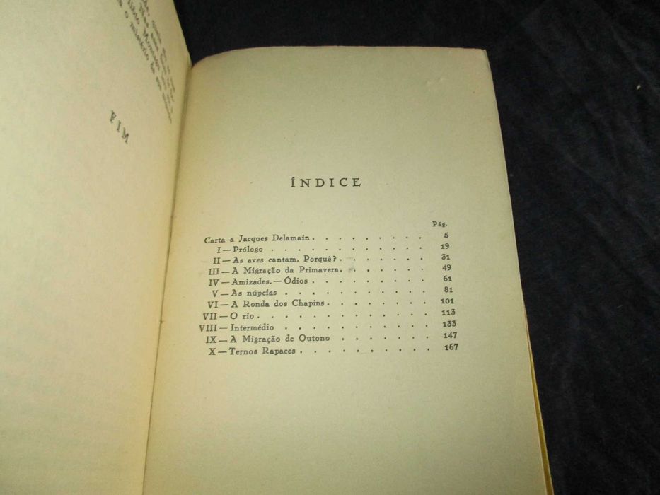 Livro As Aves Cantam Porquê? Jacques Delamain