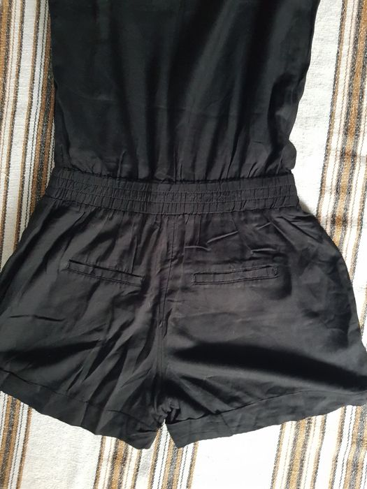 C&A  34 XS kombinezon czarny z wiskozy