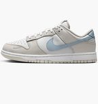 Оригінальні жіночі кросівки NIKE DUNK LOW WHITE/GREY HF0023-100