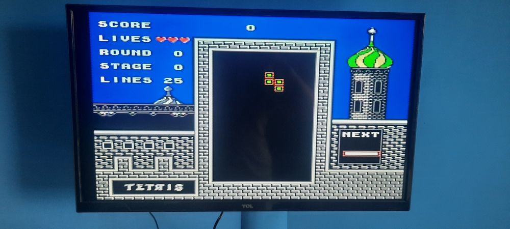 Gra pegasus famicom Tetris kartridż dyskietka