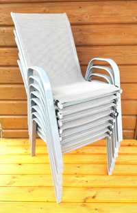 -50zł Krzesło fotel ogrodowy na taras balkon 8 szt
